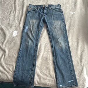 Ariat Men's Light Blue Slim Straight Jeans